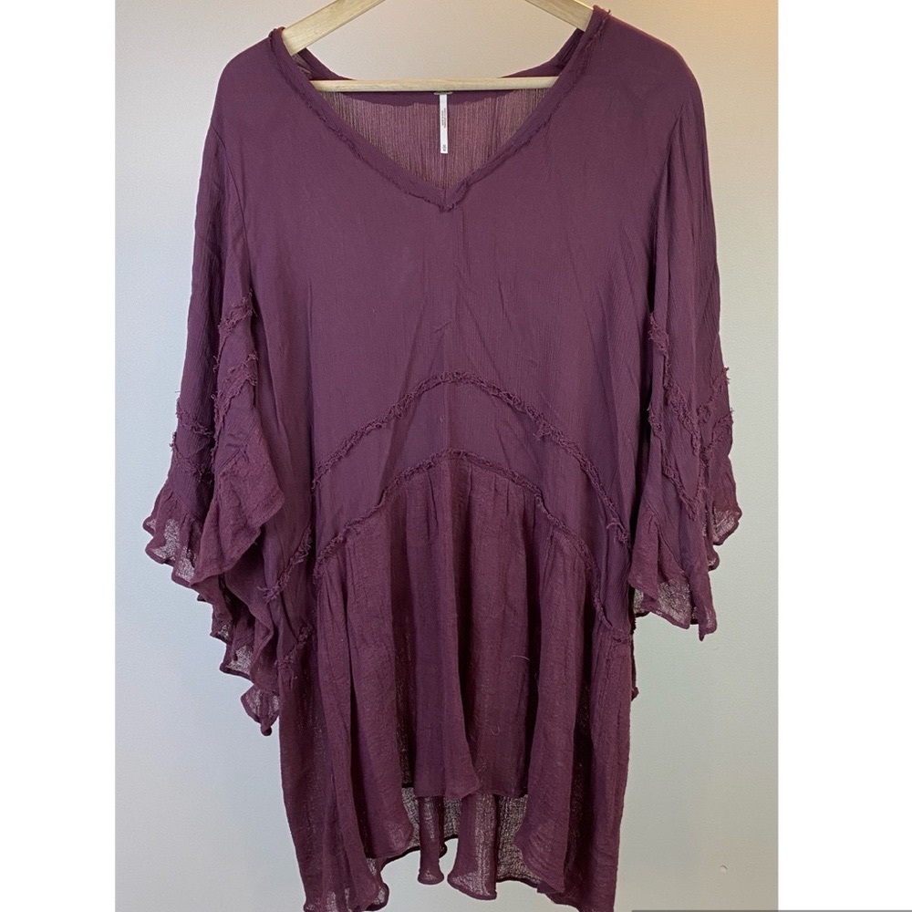 Free People | Bohemian Fringe Swimsuit Cover Up / Dress